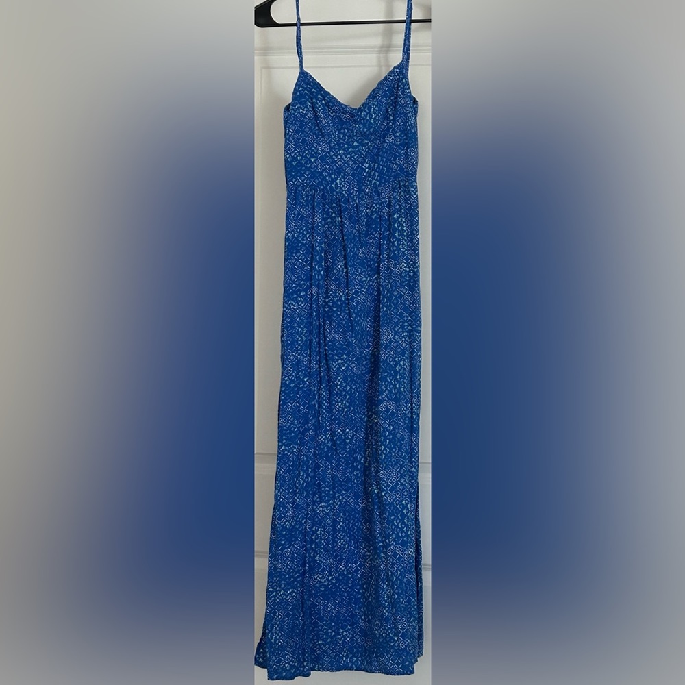 Hollister Maxi Dress - spaghetti strap/ tie back / small